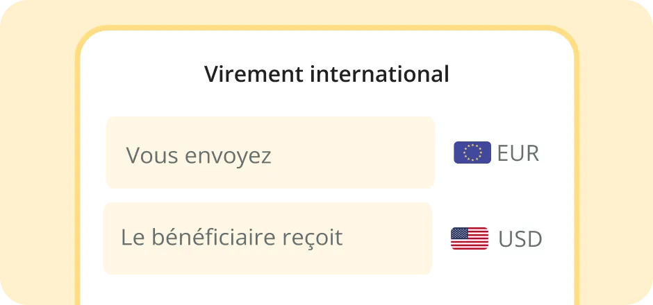 Envoyer de l'argent à l'étranger